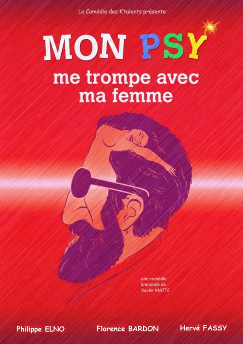 Affiche de Mon psy me trompe avec ma femme