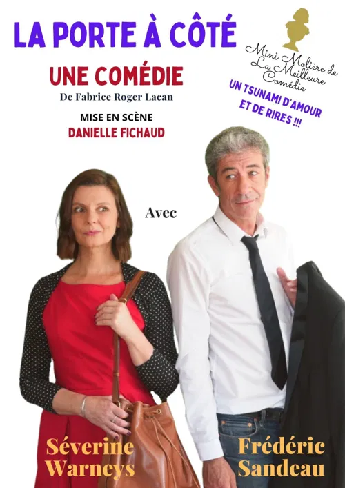 Affiche de La porte à côté | Avec Séverine Warneys et Frédéric Sandeau