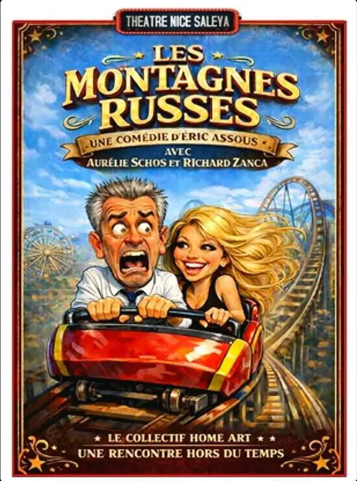 Affiche de Les montagnes russes