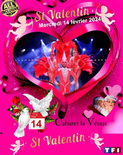 Affiche de Dîner-spectacle spécial Saint-Valentin