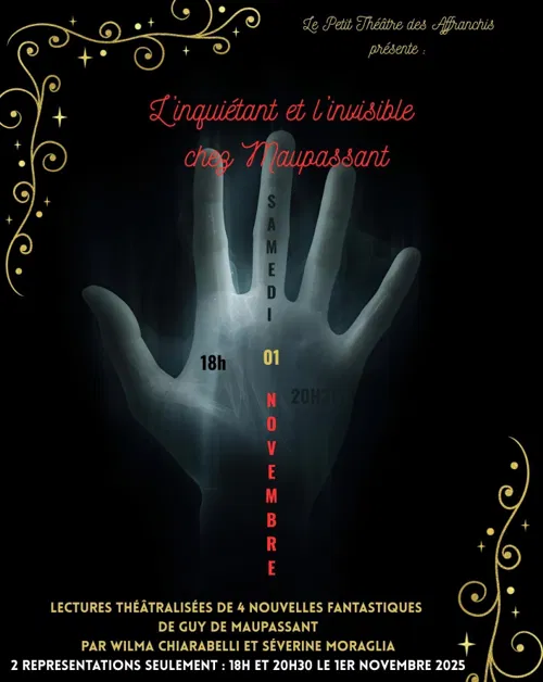 Affiche de L'inquiétant et l'invisible chez Maupassant