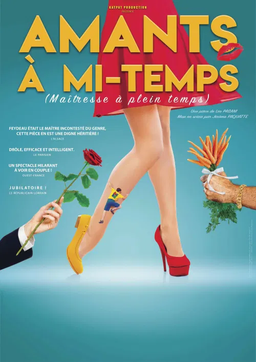 Affiche de Amants à mi-temps