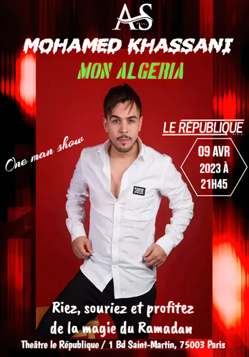 Affiche de Mohamed Khassani dans Mon Algeria
