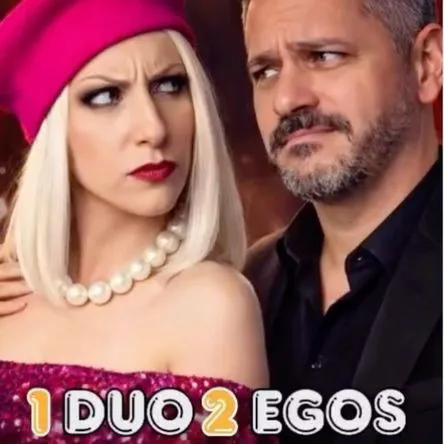 Affiche de Romain Villoteau dans Un duo deux égos