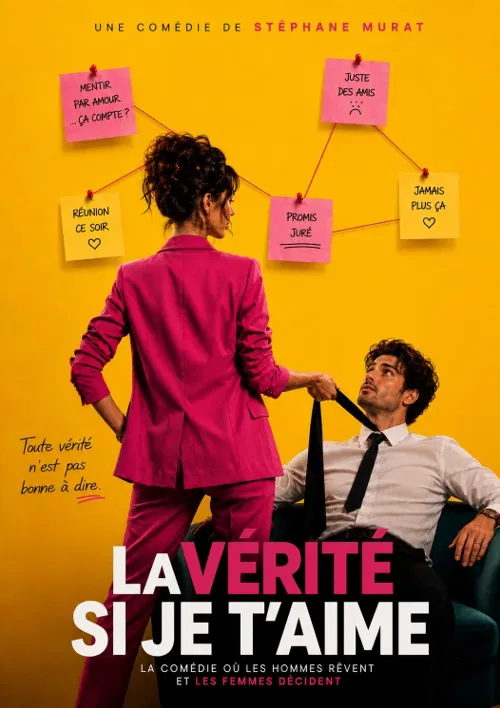 Affiche de La vérité si je t'aime
