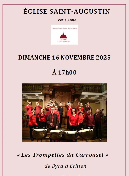 Affiche de Les Trompettes du Carrousel à Saint-Augustin