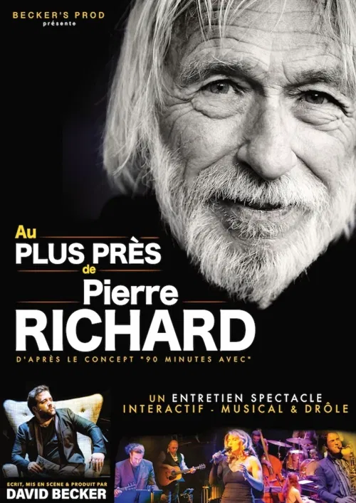 Affiche de Au plus près de Pierre Richard