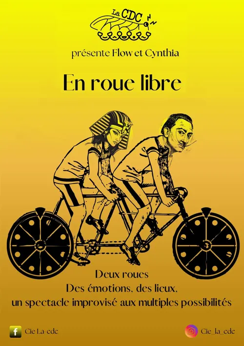 Affiche de Soirée impro exceptionnelle : En roue libre