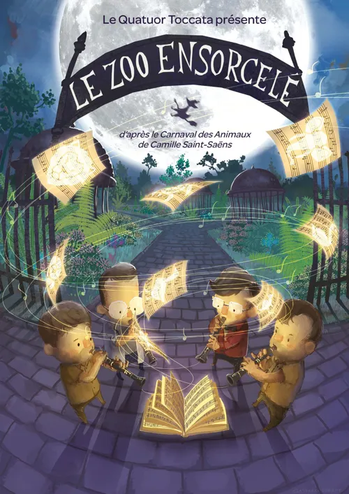 Affiche de Le zoo ensorcelé | d'après le Carnaval des animaux