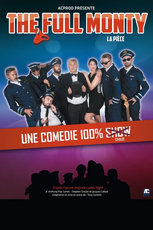 Affiche de The Full Monty, la pièce