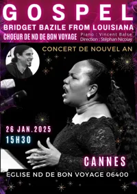 Bridget Bazile from Louisiana & Le Choeur de Notre-Dame de Bon Voyage de Cannes - 