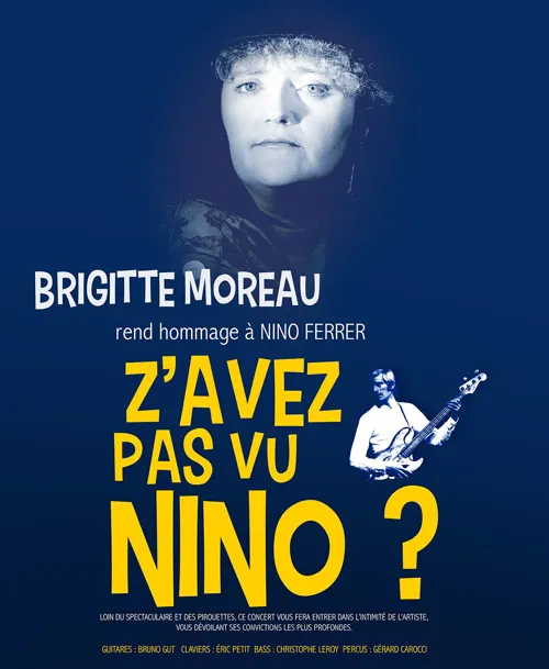 Affiche de Brigitte Moreau en concert