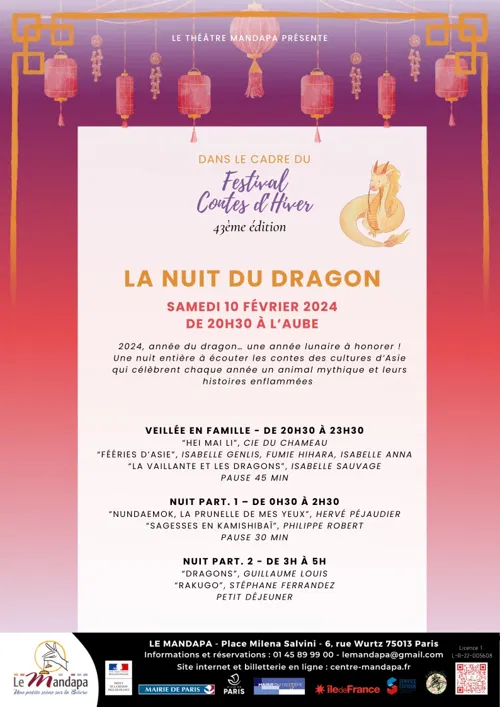 Affiche de Nuit du gragon