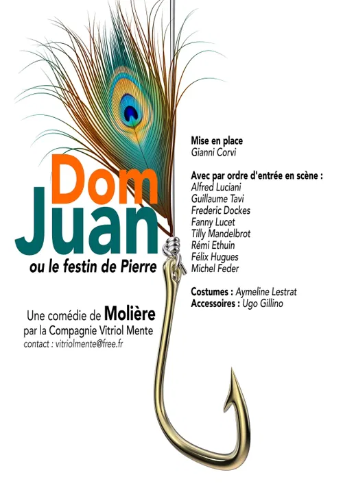Affiche de Dom Juan ou le Festin de Pierre