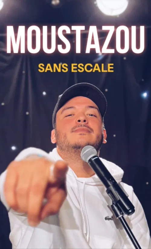 Affiche de Moustazou dans Sans Escale