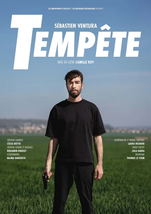 Affiche de Sébastien Ventura dans Tempête