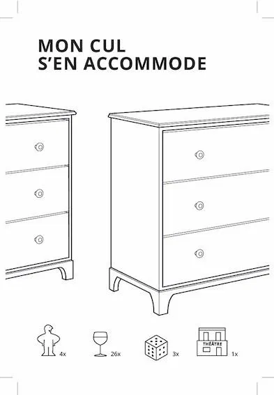 Affiche de Mon cul s'en accommode