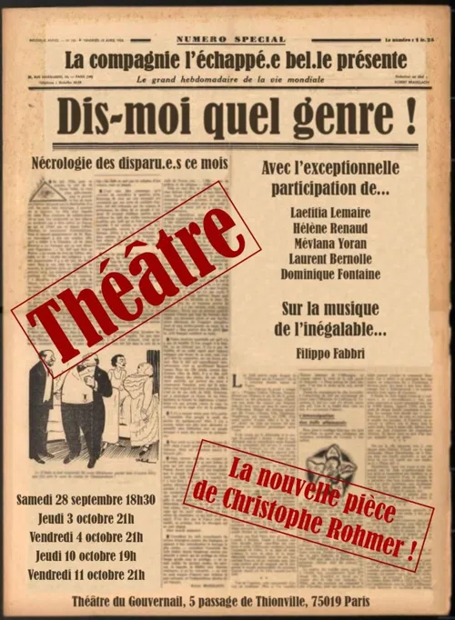 Affiche de Dis moi quel genre !