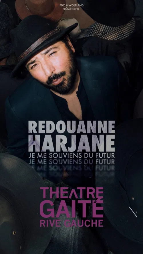 Affiche de Redouanne Harjane dans Je me souviens du futur