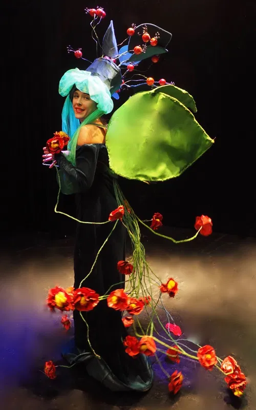 Affiche de Liliom, another world : la cité des fleurs cachées : festival Commedia dell'Arte - 3ème édition