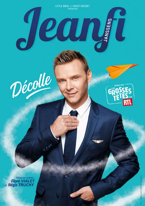 Affiche de JeanFi Janssens dans Jeanfi décolle