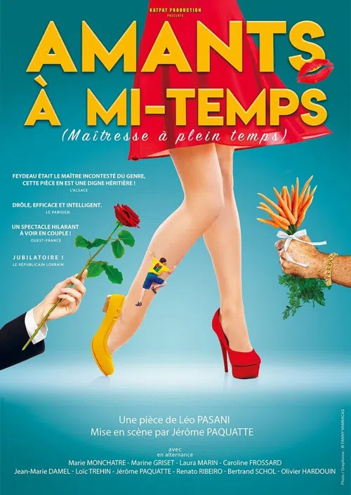 Affiche de Amants à mi-temps