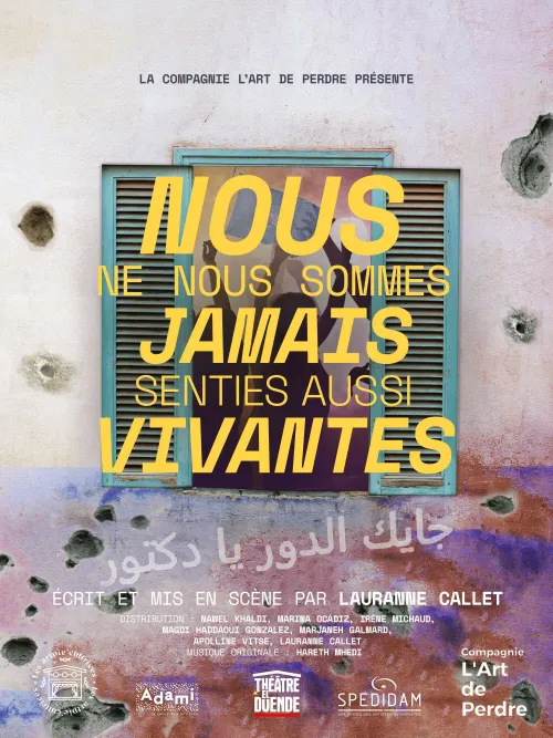 Affiche de Nous ne nous sommes jamais senties aussi vivantes