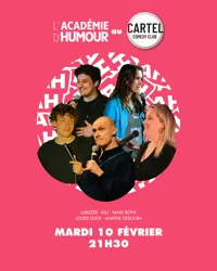 Cartel Comedy Club x Académie d'Humour - 