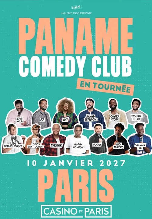 Affiche de Le Paname Comedy Club | Casino de Paris