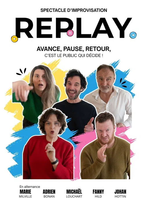 Affiche de Impro replay