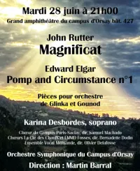 Concert Rutter, Elgar, Glinka, Gounod - 