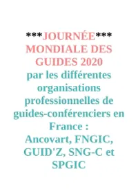 Journée Mondiale des guides 2020: Paris et la mode - le duo du siècle | par Elena Blinkova - 