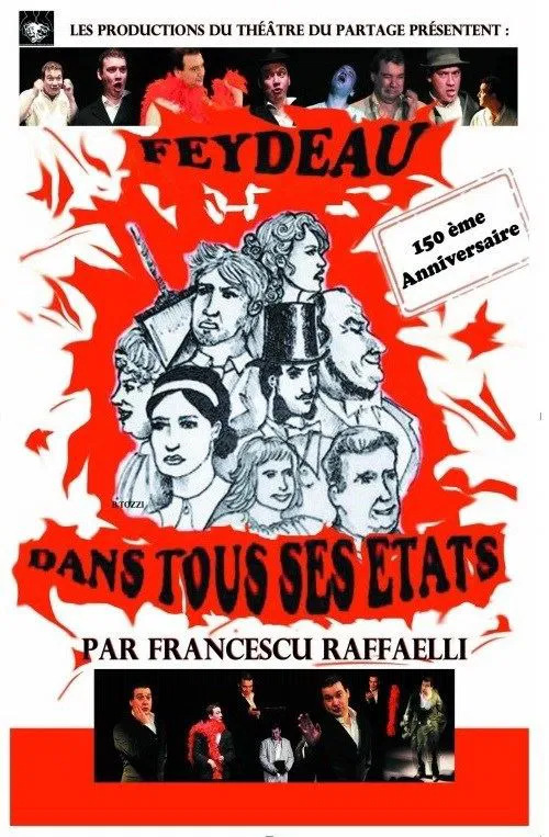 Affiche de Feydeau dans tous ses états