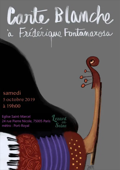 Affiche de Carte blanche à Frédérique Fontanarosa