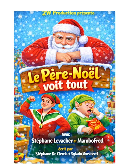 Affiche de Le Père-Noël voit tout