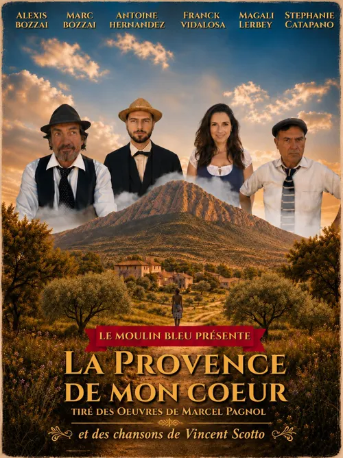Affiche de La Provence de mon coeur