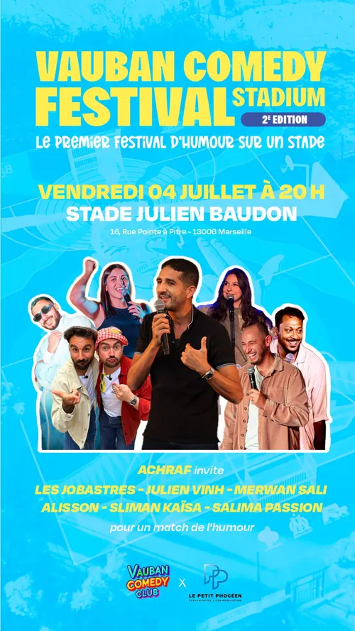 Affiche de Vauban Comedy Festival Stadium #2