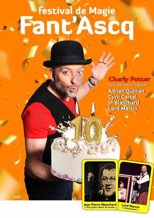 Affiche de Festival international de magie Fant'Ascq 2022
