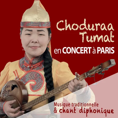 Affiche de Concert de chant diphonique et musique traditionnelle touva