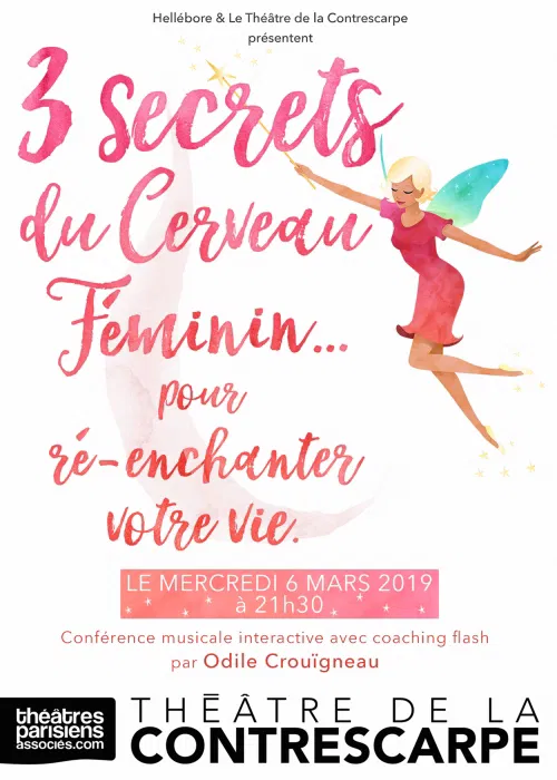 Affiche de 3 secrets du cerveau féminin pour ré-enchanter votre vie