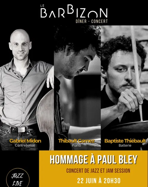 Affiche de La jam du mercredi : Hommage à Paul Bley