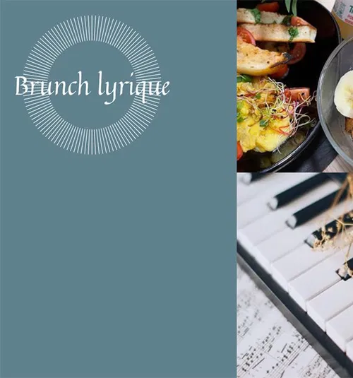 Affiche de Brunch lyrique