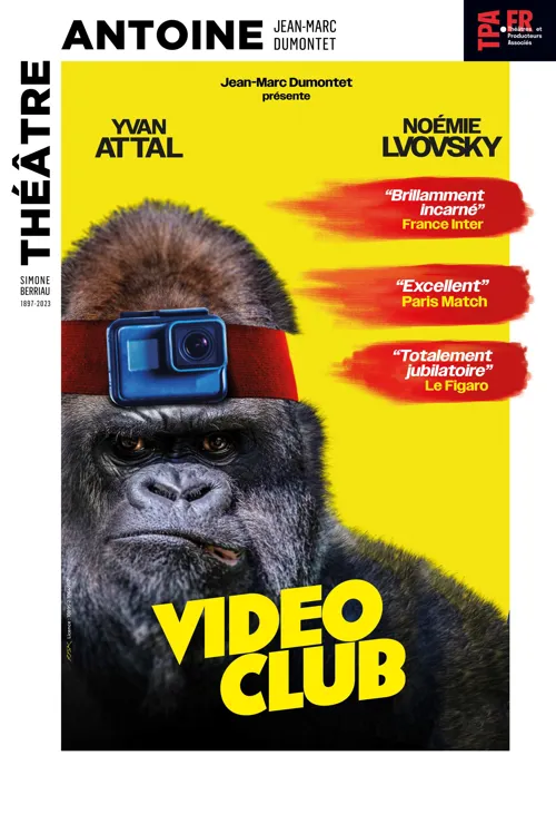 Affiche de Vidéo Club avec Yvan Attal et Noémie Lvovsky