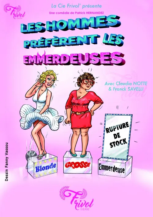Affiche de Les hommes préfèrent les emmerdeuses