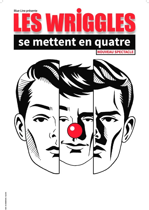 Affiche de Les Wriggles se mettent en 4 | Festival de l'Humour de Bourg-La-Reine