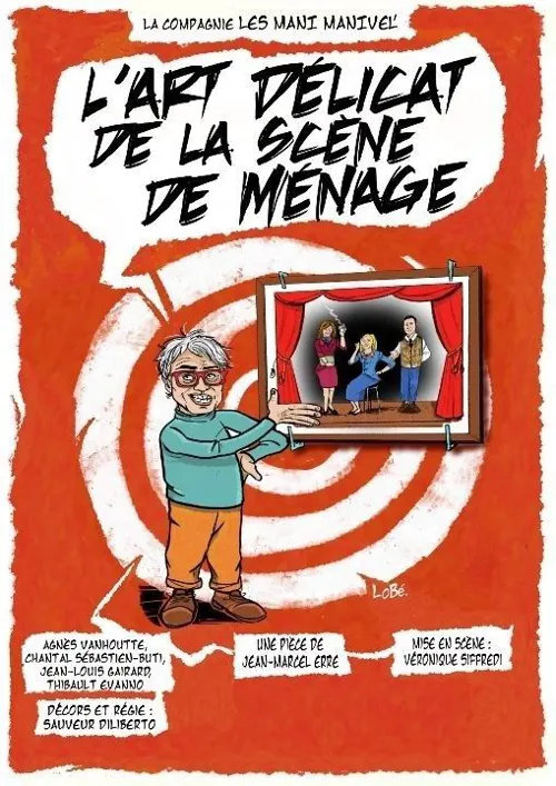 Affiche de L'art délicat de la scène de ménage