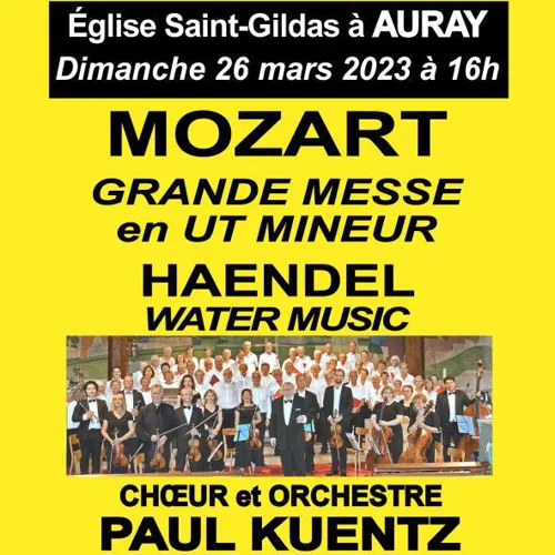 Affiche de Paul Kuentz, Choeur et orchestre | à Auray