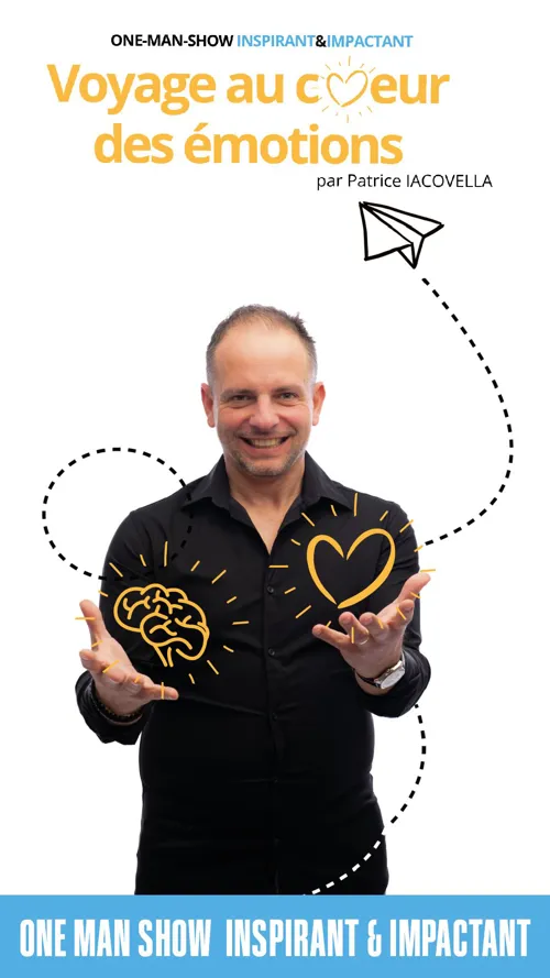 Affiche de Patrice Iacovella dans Voyage au coeur des émotions