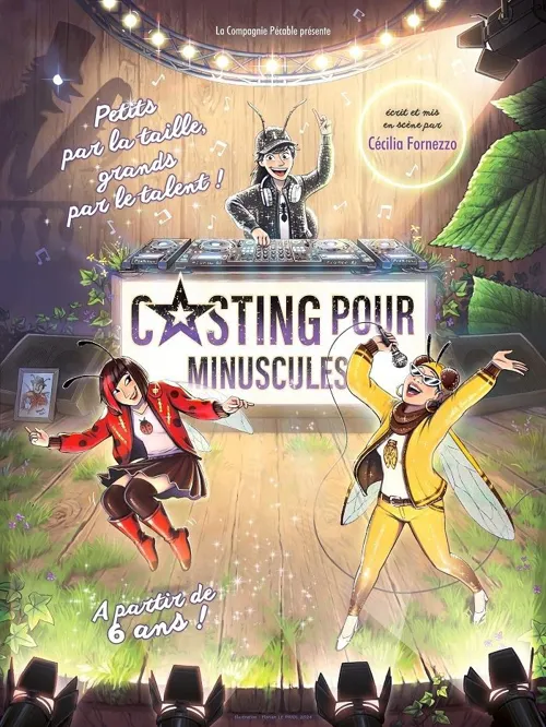 Affiche de Casting pour minuscules
