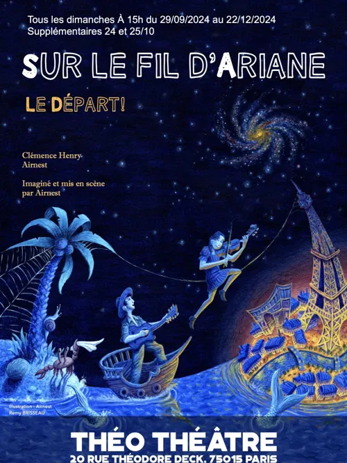 Affiche de Sur le fil d'Ariane : Le départ !